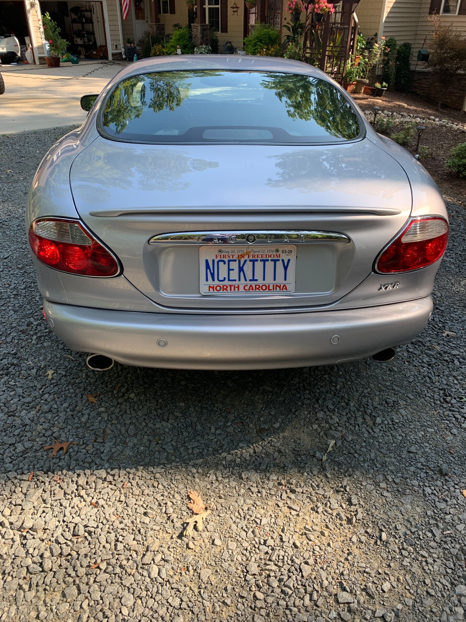 2002 Jaguar XKR - 2002 Jaguar XKR Coupe - Used - VIN SAJDA41B12PA25817 - 76,350 Miles - 8 cyl - 2WD - Automatic - Coupe - Silver - Raleigh, NC 27613, United States