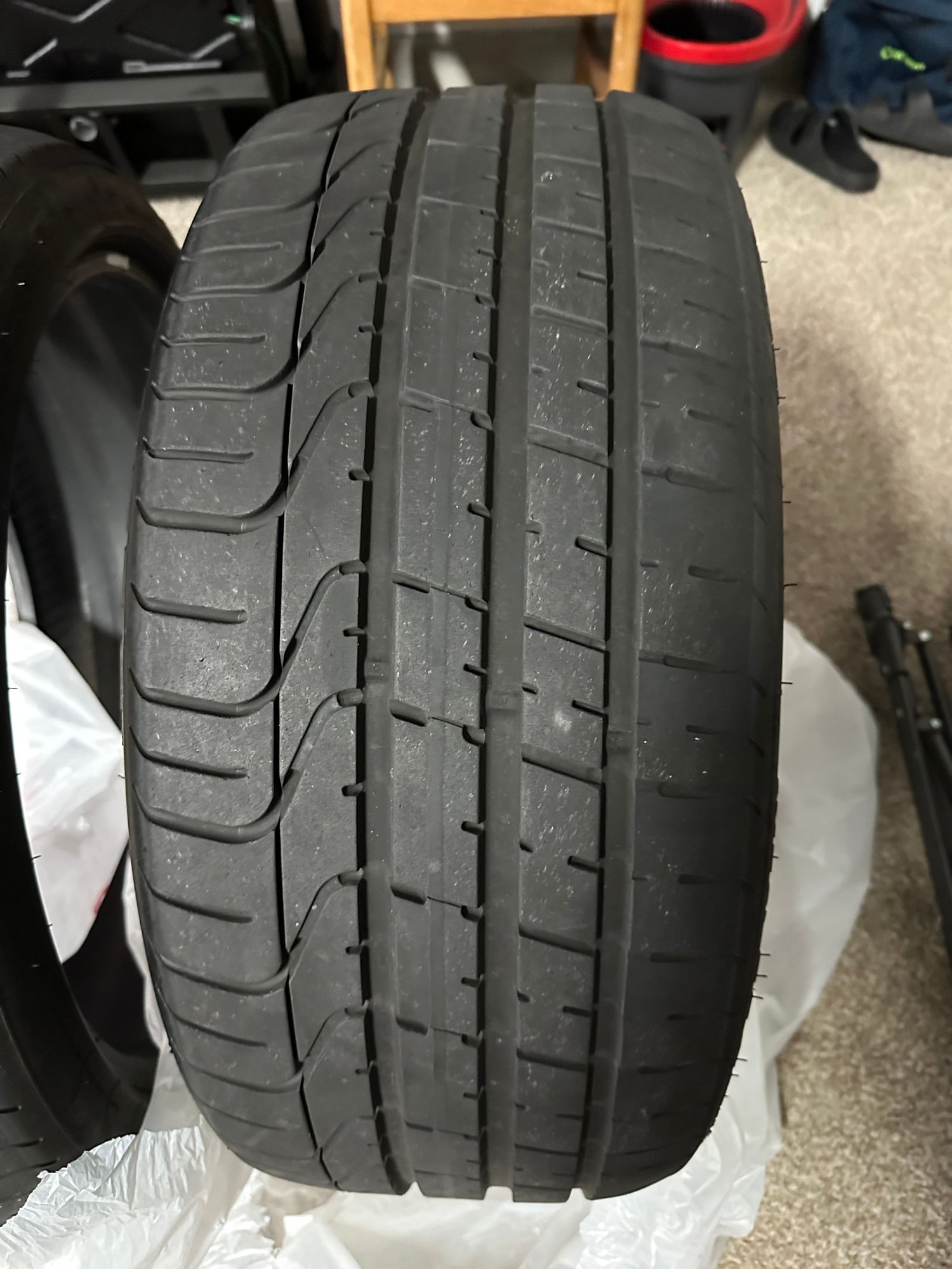 Wheels and Tires/Axles - Full Set Pirelli Tires for F-Type 255/35/20 & 295/30/20 - Used - All Years Jaguar F-Type - Saint Johns, FL 32259, United States