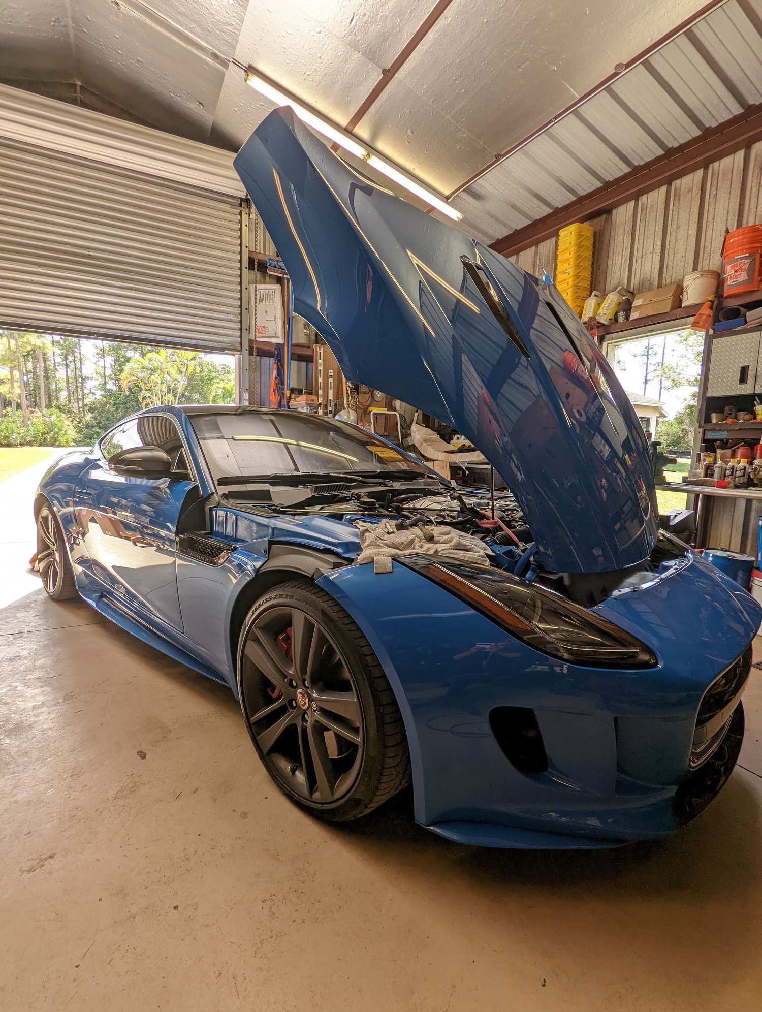 F Type S exhaust burned a hole in paint on rear bumper Page 2