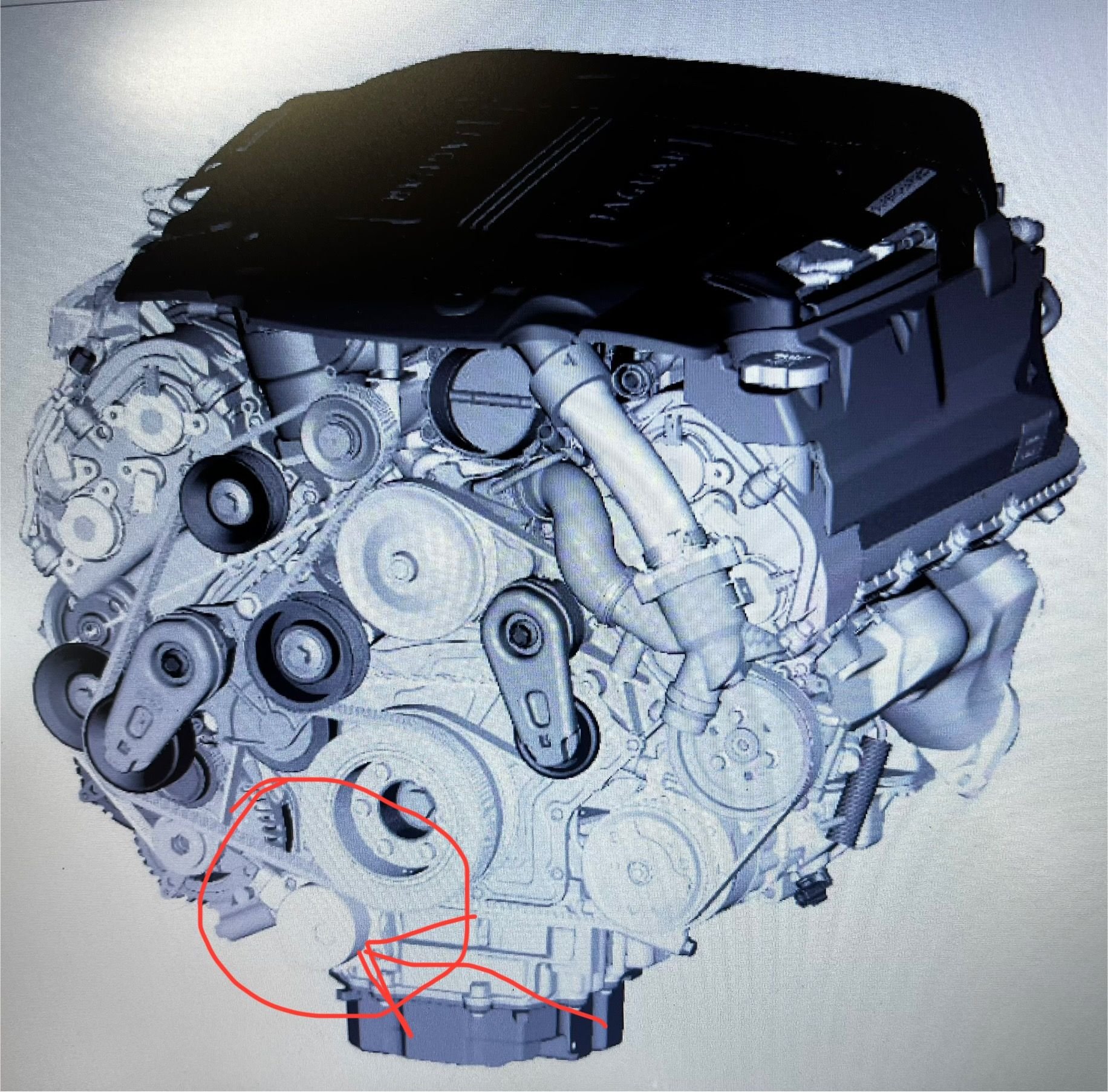 Trying to find information on what this is.  I found it pictured in the manual but never referred to.  It�s currently leaking oil and I want to fix that while I�m in doing timing chains and tensioners.  