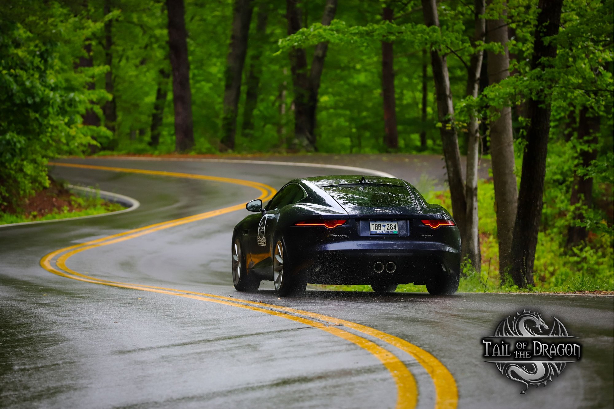 Our run of the Dragon 2025 late in the day with an open road!