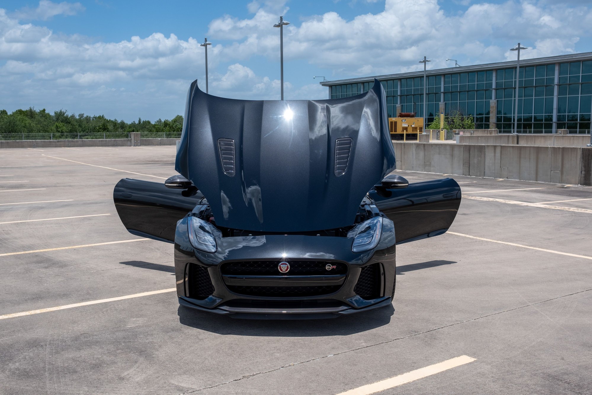 2020 Jaguar F-Type - 2020 F Type SVR Convertible Black exterior, Black interior, CCB, Carbon Fiber Package - Used - VIN SAJDZ5FE5LCK63399 - 12,500 Miles - 8 cyl - AWD - Automatic - Convertible - Black - Austin, TX 78735, United States