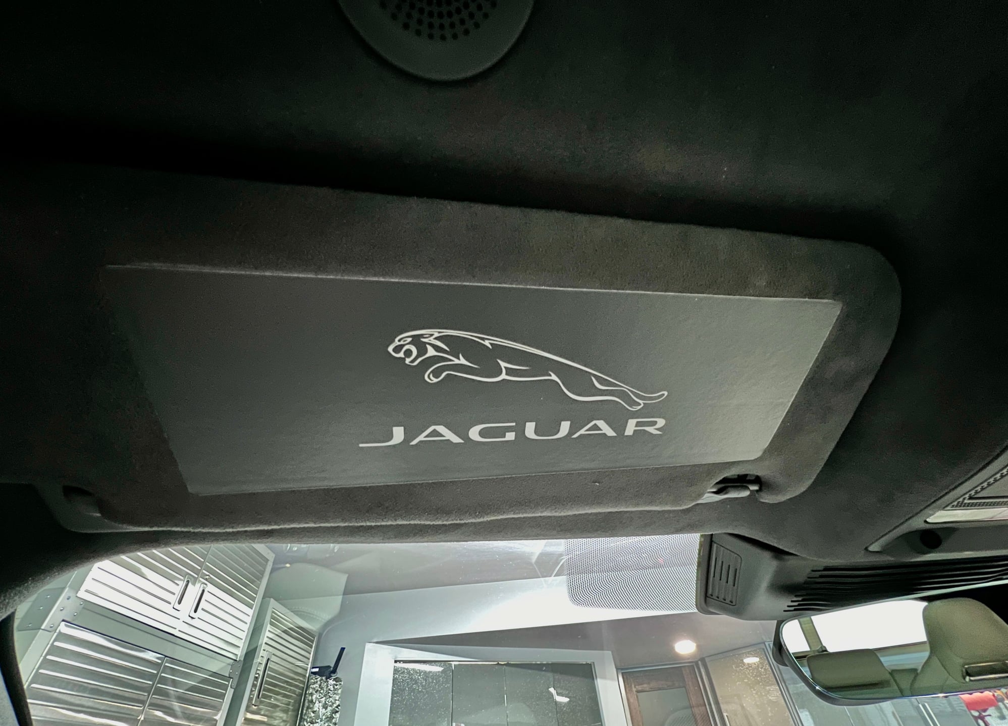 Interior/Upholstery - Jaguar Visor Stickers (covers ugly air bag warnings) - New - 0  All Models - Seattle, WA 98116, United States