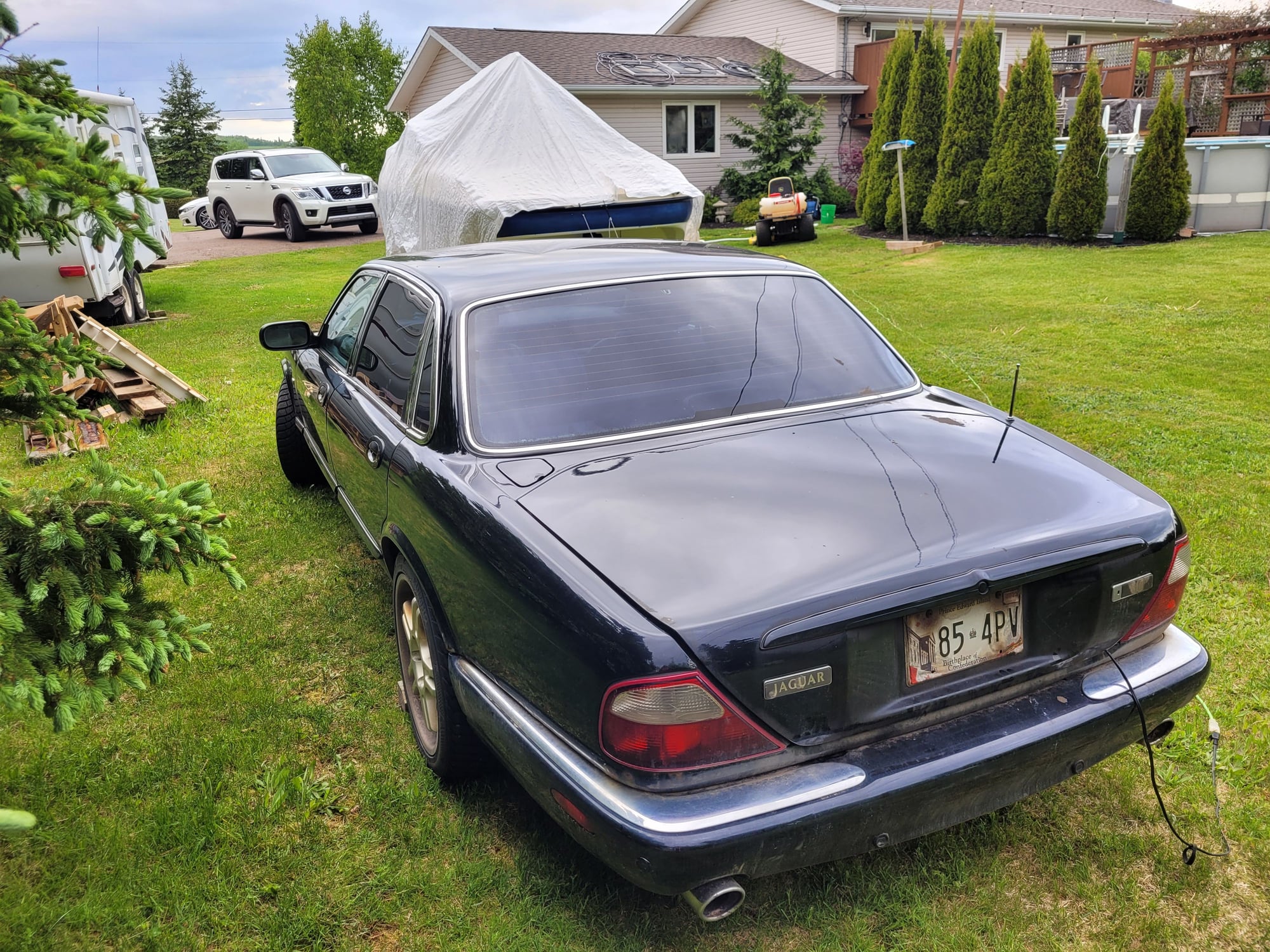 2003 Jaguar XJR - 2003 XJR with R1 package - Used - VIN SAJDA15B23MF5876 - 110,000 Miles - 8 cyl - 2WD - Black - Charlottetown, PE C1E2J1, Canada