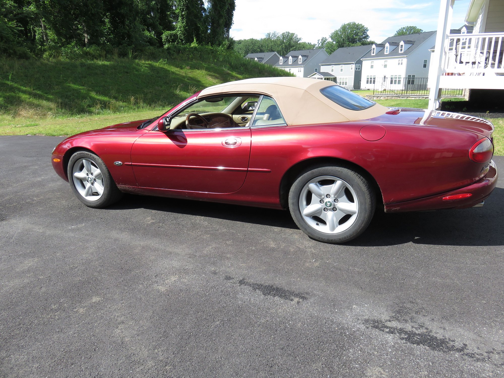 1997 Jaguar XK8 - 1997 Jaguar XK8 Convertible- 53,940 Miles - Used - VIN SAJGX2740VC012770 - 8 cyl - 2WD - Automatic - Convertible - Red - Ellicott City, MD 21042, United States