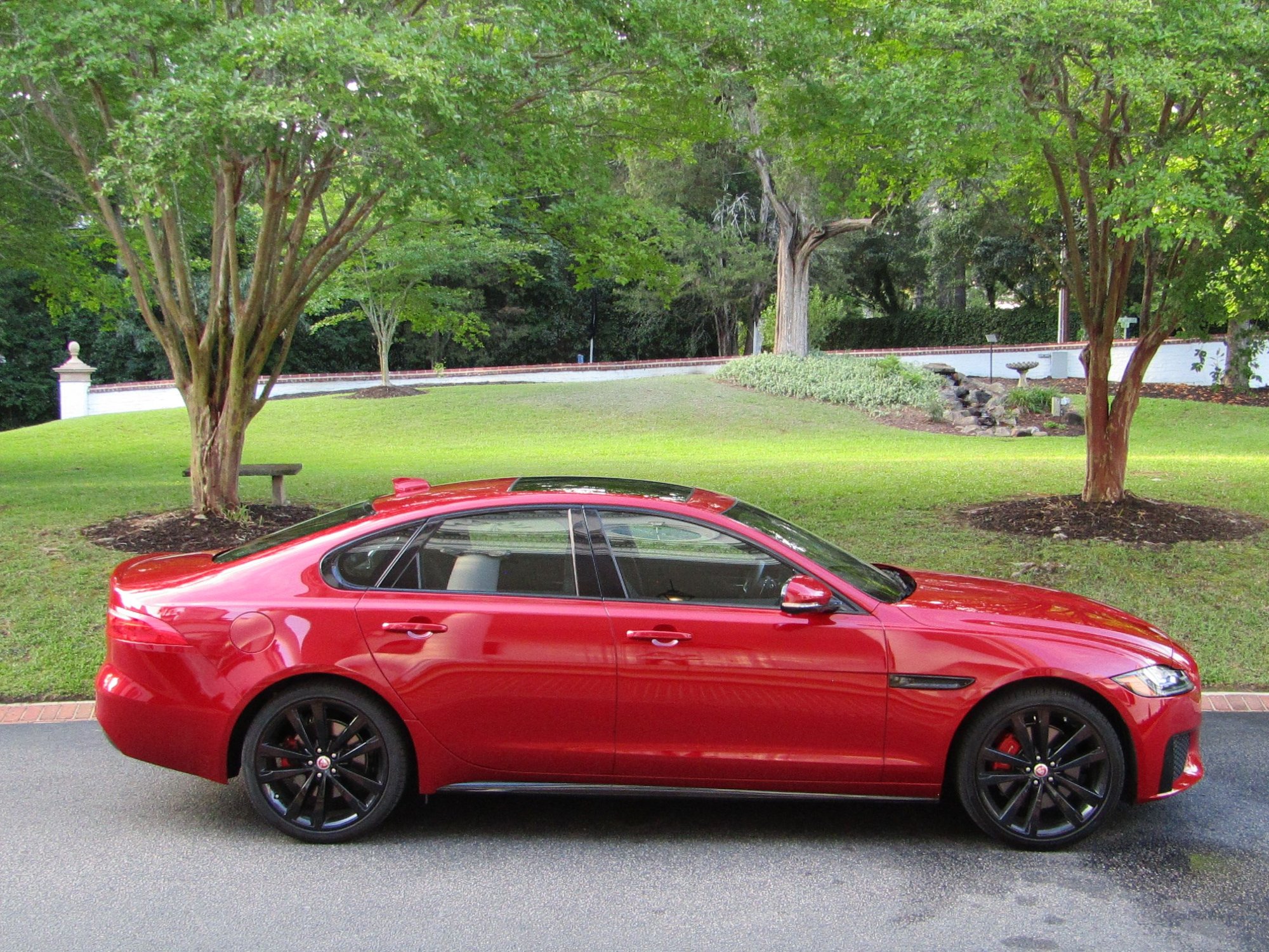 2020 Jaguar XF - 2020 Jaguar XF-S - one owner, 14K miles - Used - VIN SAJBM4FV1LCY85255 - 13,887 Miles - 6 cyl - AWD - Automatic - Sedan - Red - Aiken, SC 29803, United States