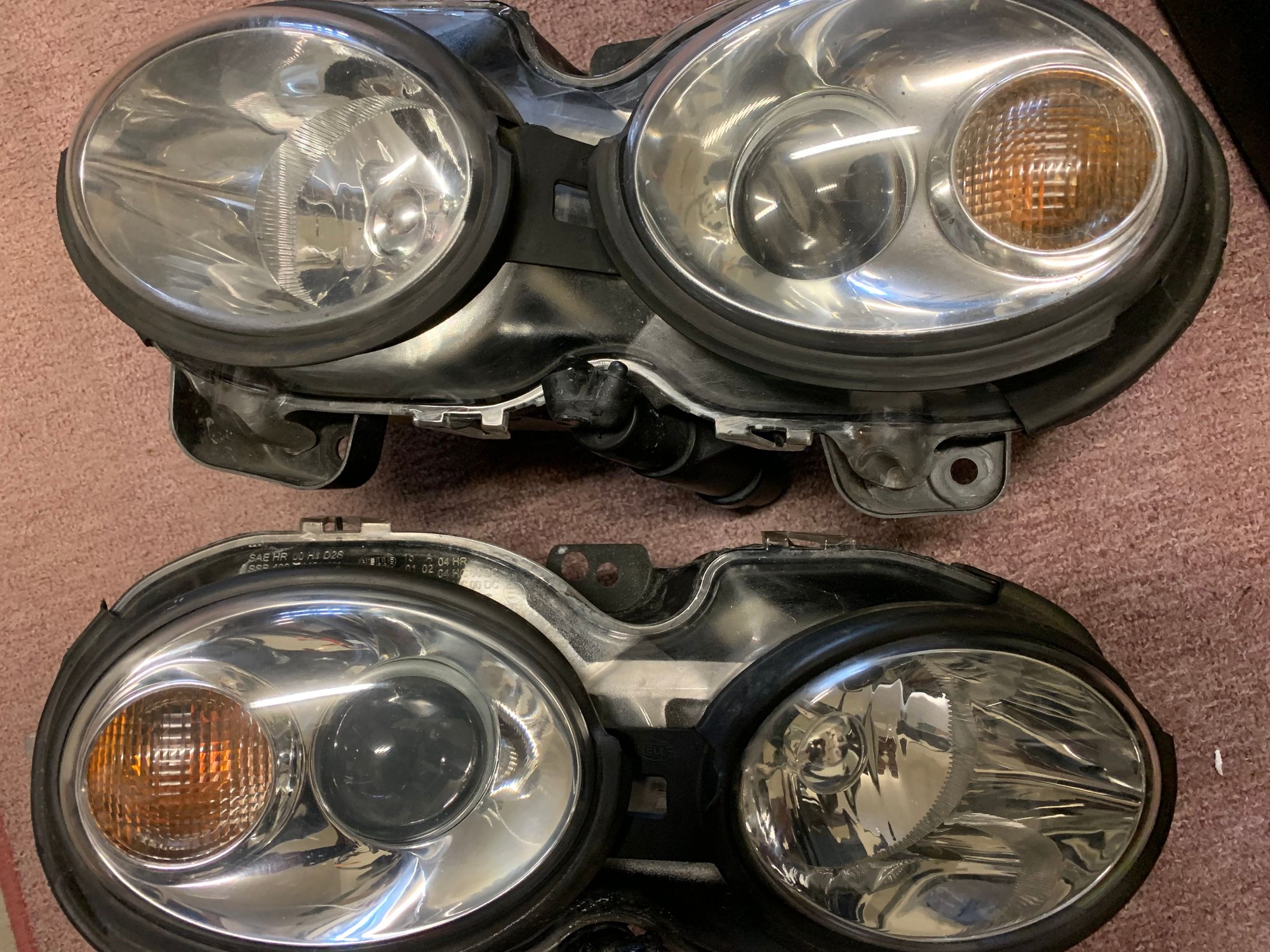 Lights - Headlight Assemblies L and R - Used - 2001 to 2008 Jaguar X-Type - Oakley, CA 94561, United States