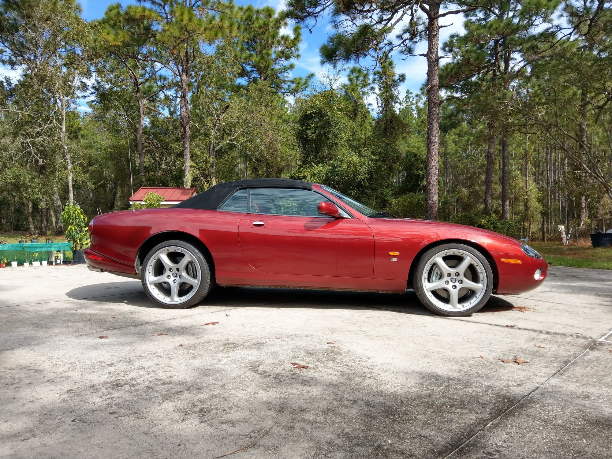 2004 Jaguar XKR - 2004 XKR Portfolio Edition - Used - VIN SAJDA42B443A38568 - 47,000 Miles - 8 cyl - 2WD - Automatic - Convertible - Red - Hudson, FL 34669, United States
