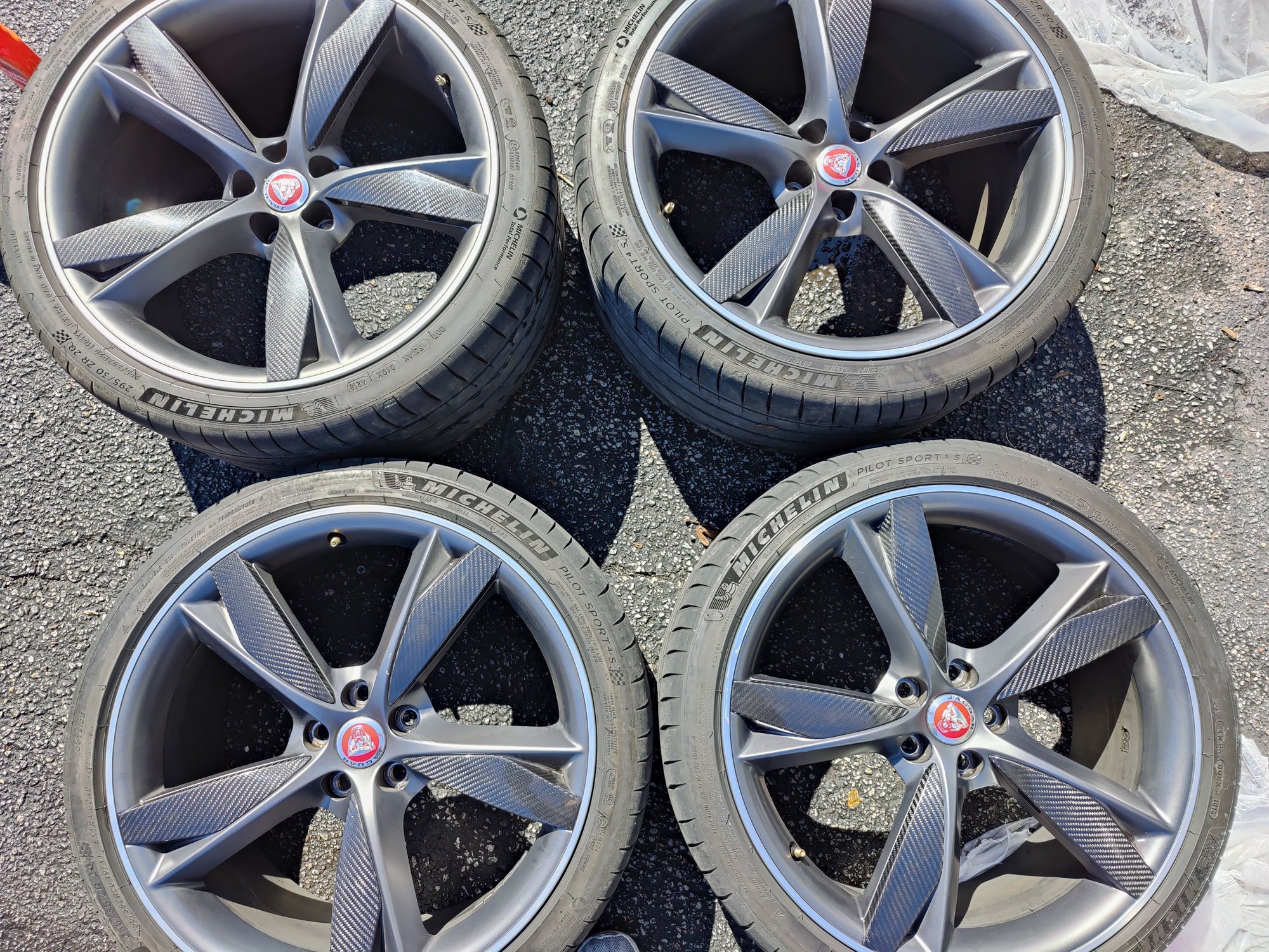 Wheels and Tires/Axles - F-type 20" Carbon Blade wheels and tires - Used - 0  All Models - Rockford, IL 61108, United States