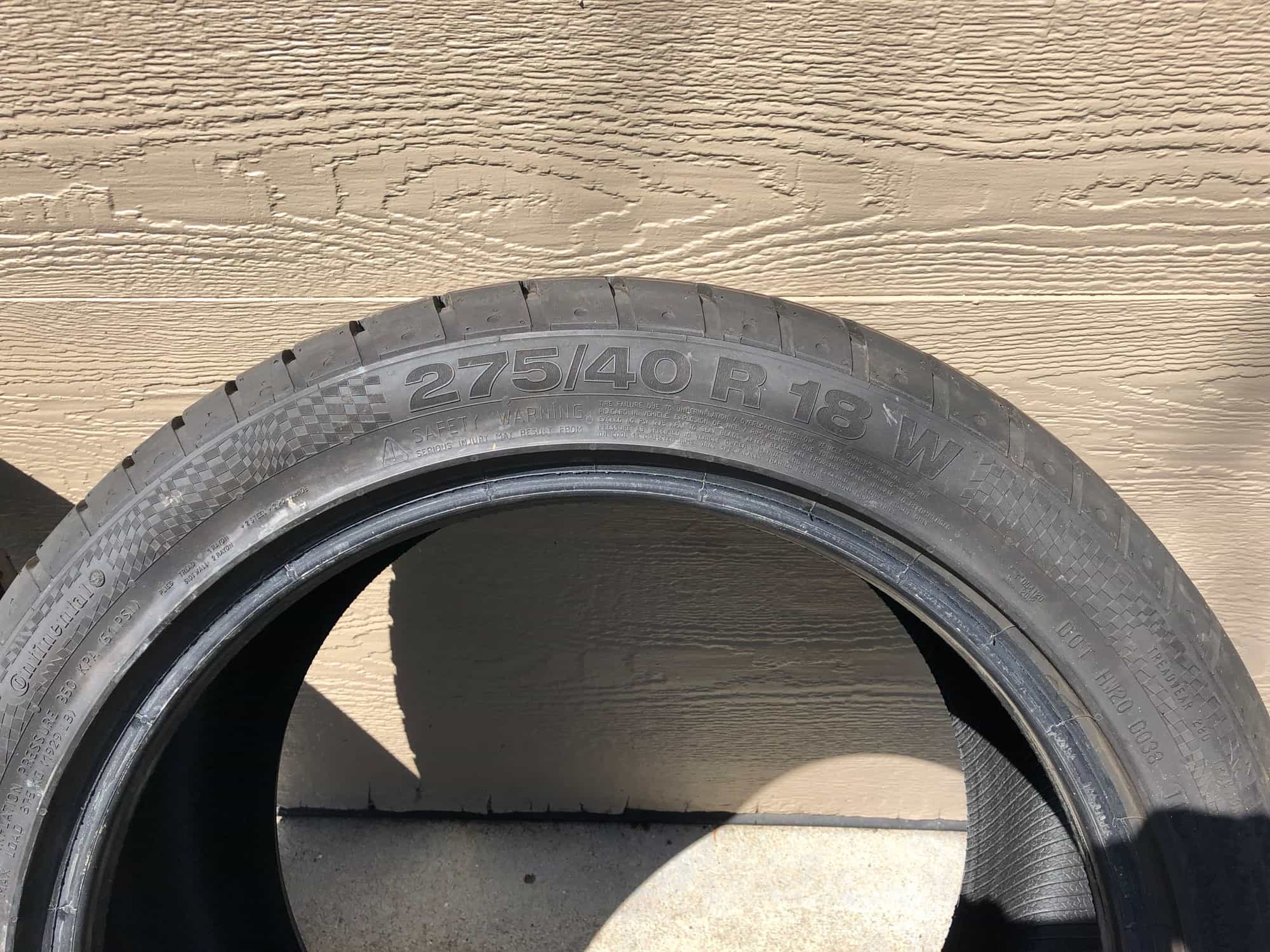 Wheels and Tires/Axles - FS [MidWest] New Continental Max Perf. Summer tires in 245/45ZR18 & 270/40ZR18 - New - All Years Any Make All Models - All Years Jaguar F-Type - Racine, WI 53403, United States