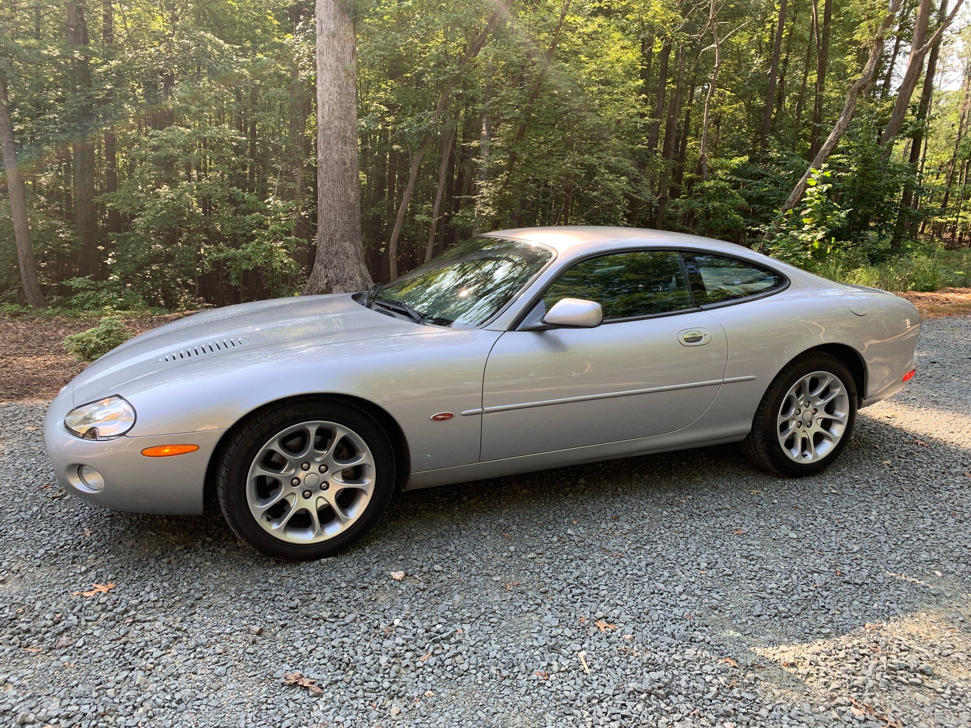 2002 Jaguar XKR - 2002 Jaguar XKR Coupe - Used - VIN SAJDA41B12PA25817 - 76,300 Miles - 8 cyl - 2WD - Automatic - Coupe - Silver - Raleigh, NC 27613, United States