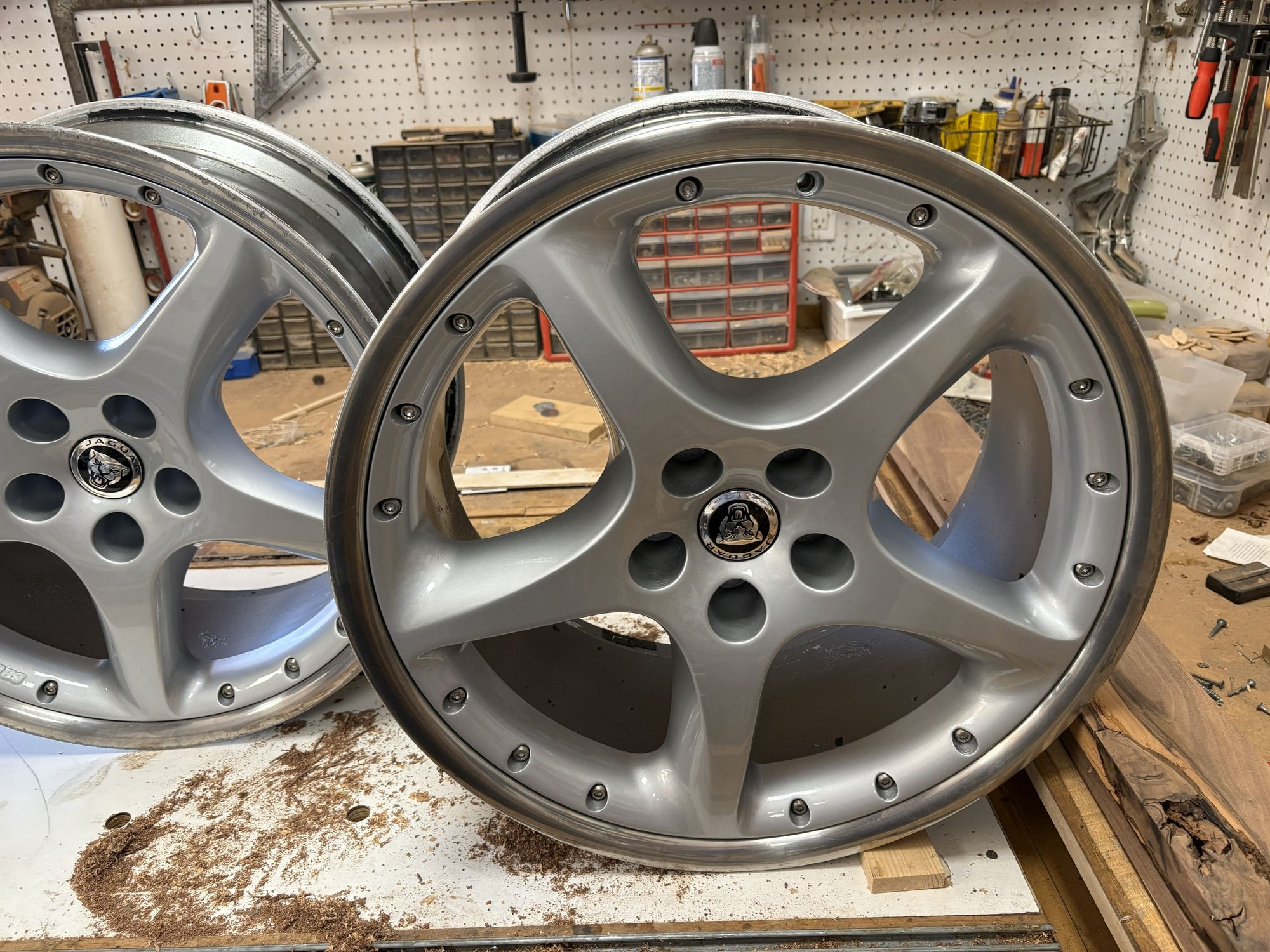 Wheels and Tires/Axles - Set of refurbished BBS Detroit wheels 20" - Used - All Years Jaguar XKR - Austin, TX 78746, United States