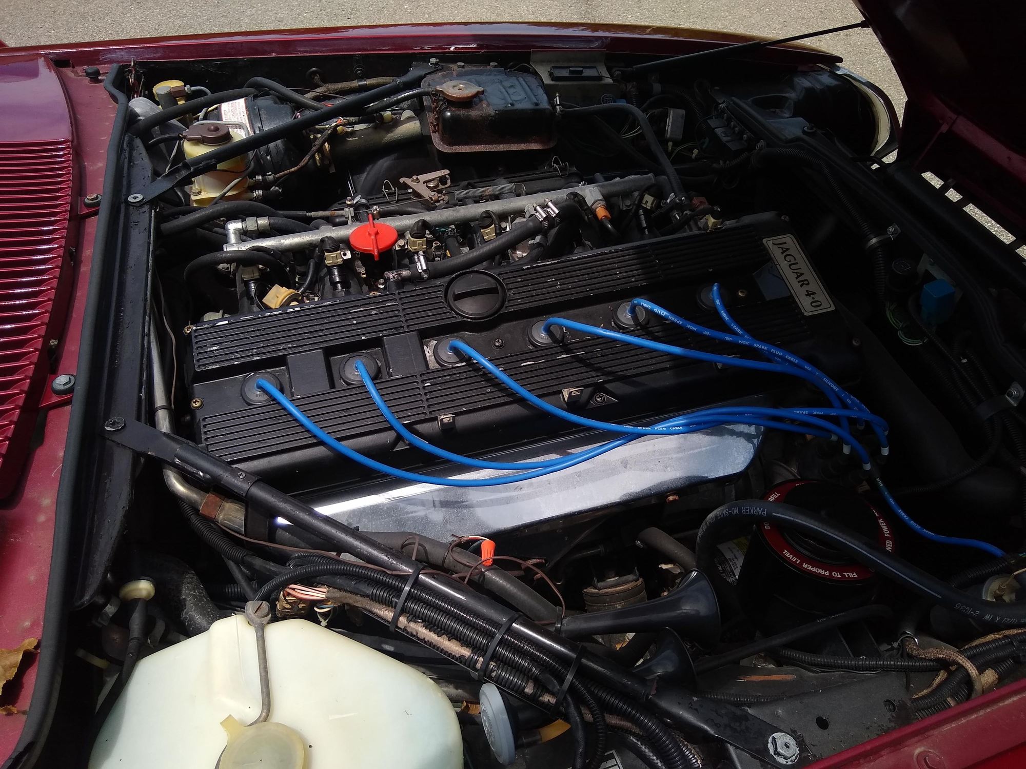 1986 Jaguar XJS - Euro Spec 1986 Jaguar XJ-SC Cabriolet with an inline 6 and 5 speed transmission - Used - VIN 00000000000000000 - 35,000 Miles - 6 cyl - 2WD - Manual - Hatchback - Red - Denison, TX 75020, United States