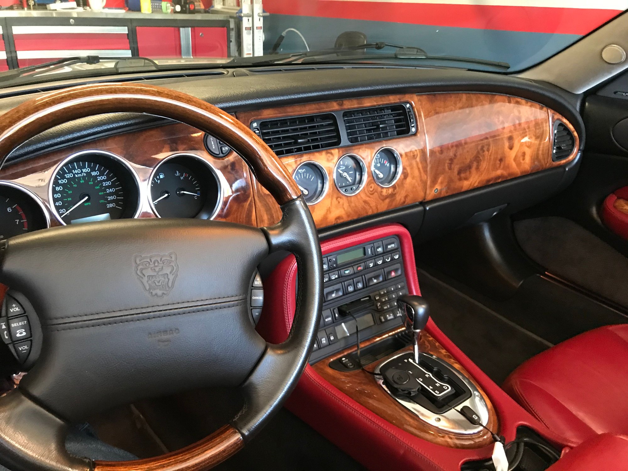 Interior is undeniably sporty with British class