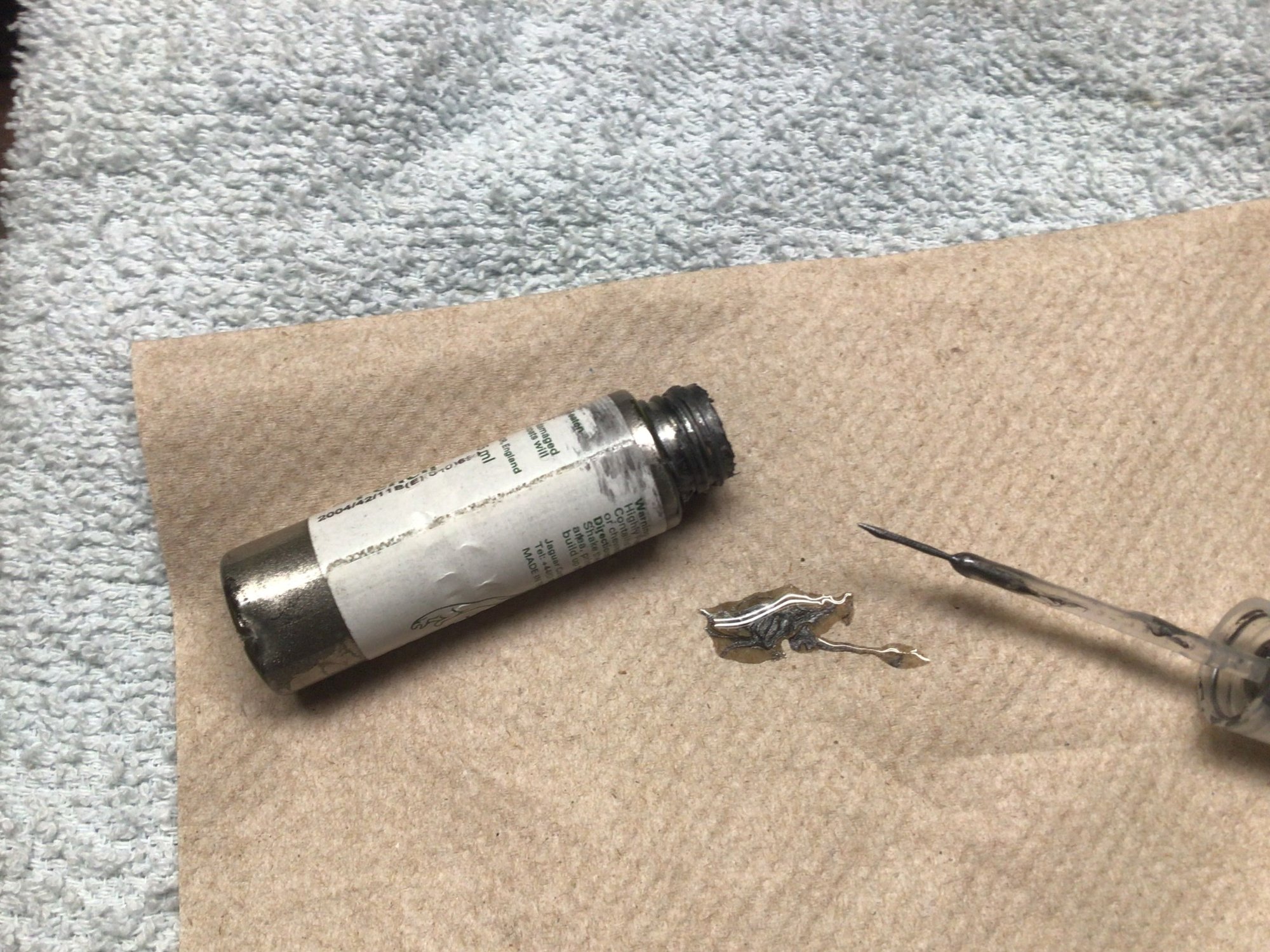 Accessories - Lunar Grey touch up kit from Jaguar - Used - -1 to 2026  All Models - -1 to 2026  All Models - All Years  All Models - All Years  All Models - Chalfont, PA 18914, United States