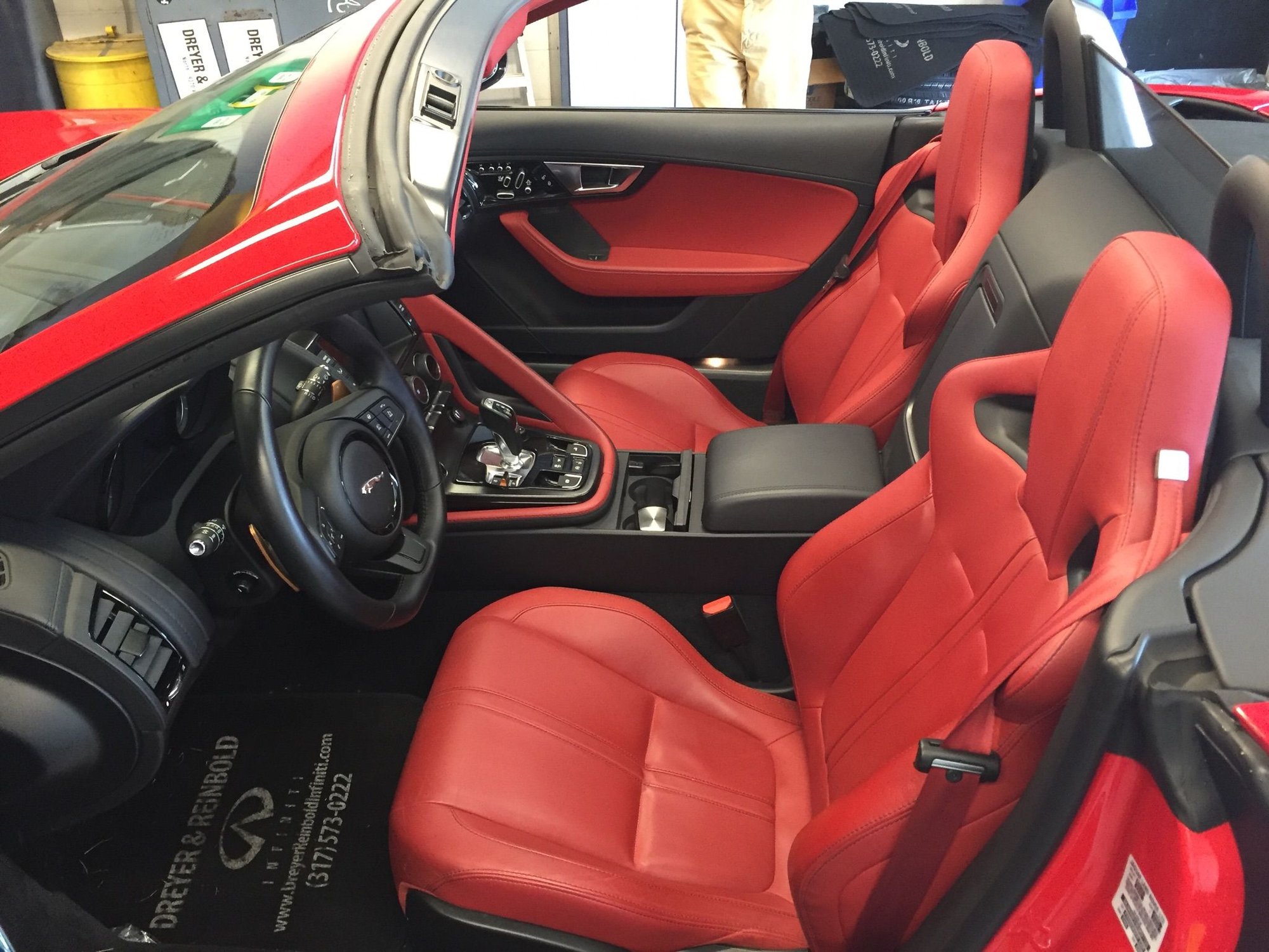 2014 Jaguar F-Type - imaculate 2014 v6s - Used - VIN sajwa6fc9e8k01126 - 21,200 Miles - 6 cyl - 2WD - Automatic - Convertible - Red - Clarence Ctr, NY 14032, United States