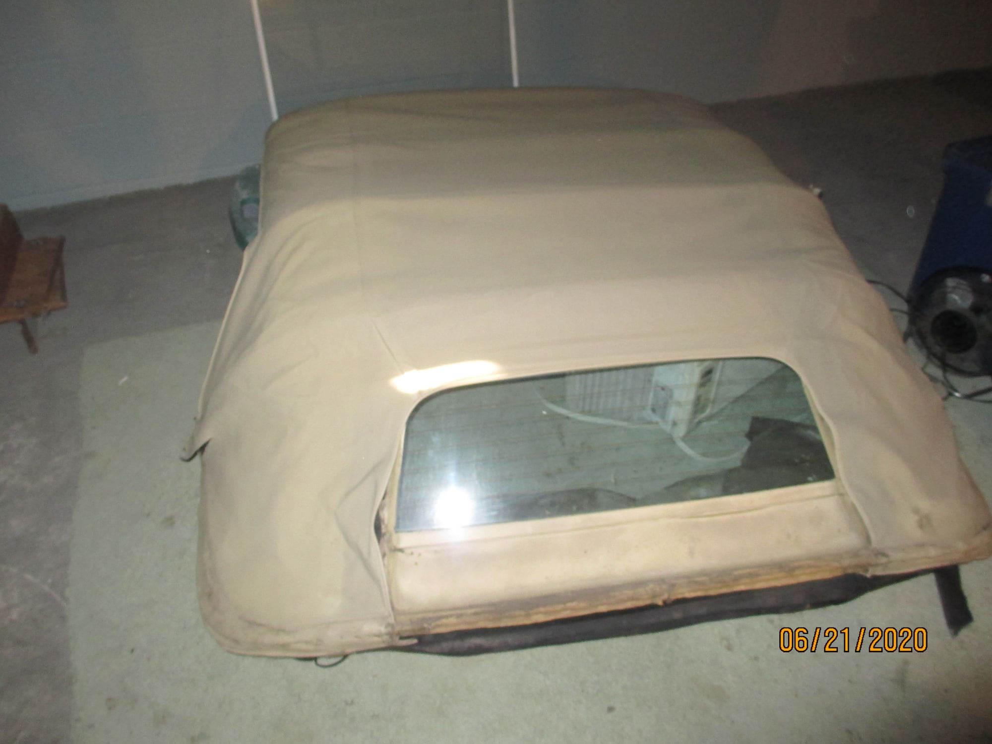 Exterior Body Parts - 1987 1988 Jaguar XJ S H & E Complete Convertible Top May Deliver along Route 80 $500 - Used - 0  All Models - Shamokin, PA 17866, United States