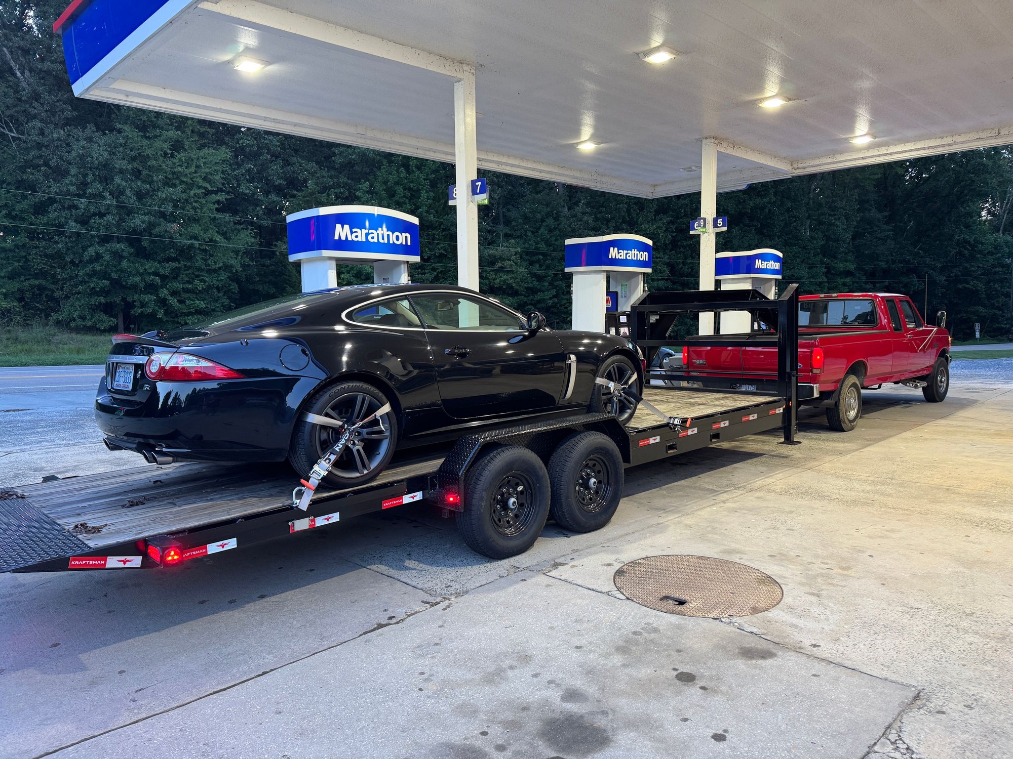 Test load and Fuel filled in Big Red 