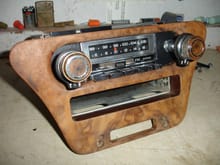 old delco am/fm treble and bass with front and rear speaker pig tails
