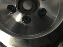 New pulley installed torque to 48 ft lbs 65 NM