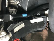 Ftype stock brake cooling duct