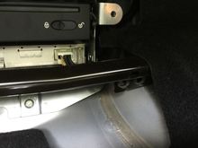 11. Once the bolts are gone the cross member is free to be removed, starting at the right side.