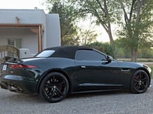 Desert Dawg's 2014 Jagaur F-Type V8S, British Racing Green with Brogue Leather Interior.