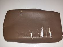 The old cover. The foam underneath was in amazing shape.