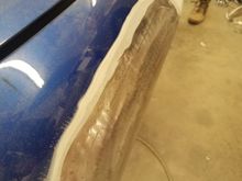 Closeup of rear li