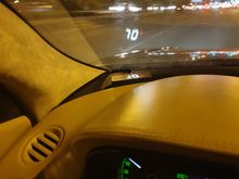 I just added temperature gauge. Low profile and can be seen day or night on the windshield 

₪ 47.80  69%OFF | GEYIREN A100 Car HUD Head Up Display OBD2 II EUOBD Overspeed Warning System Projector Windshield Auto Electronic Voltage Alarm
https://s.click.aliexpress.com/e/cPWcq6NT

Vary happy with it 
