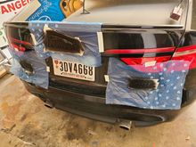 combo of Dipping emblems and wrapping the brushed trim with Vinyl