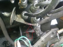 Coolant dripping on distributor
