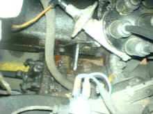 Coolant dripping on distributor and steering rack