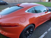 Gorgeous and extremely rare Firesand metallic orange.