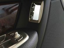 Inserted the housing of the switch into the hole, after making a few adjustments to the shape.