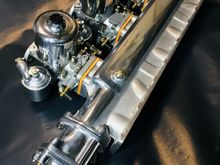 Carbs fully rebuilt and polished. 