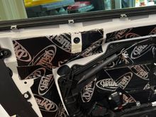 Where the yellow arrow is