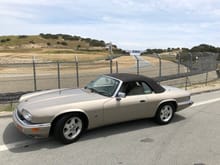 At Laguna Seca, turn 5