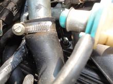 The rear stud for the 6A Intake Manifold Branch was closest place I could find to connect the ground wire bundle after removing it from the Right Terminal stud on the firewall.