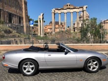 My Jag in Rome