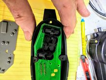 Driver's side rocker switches attached to PCB