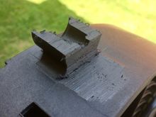 Cut them to height to fit inside the shroud snuggly.