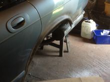 Initial paint prep! Waiting for warmer weathe