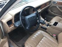 Interior of xj40 with view of the bio hazerd in the near the passenger seat