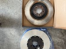 Night and day difference between the two, especially the weight savings