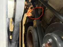 Hey all,
This pulley seems to have totally worn off and needs replacement. I noticed it from the terrible sound coming from under the hood. Looking for a new part on eBay and just trying to determine exactly which type of pulley it is?
Thanks!