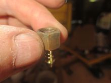 I dropped into the nut perfectly and the wider part stopped it coming right through