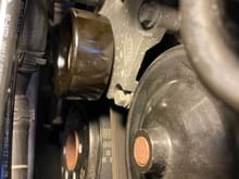 Replaced smooth idler
