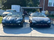 Side by side with the XK8