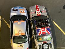 Rusty & Rover getting cozy